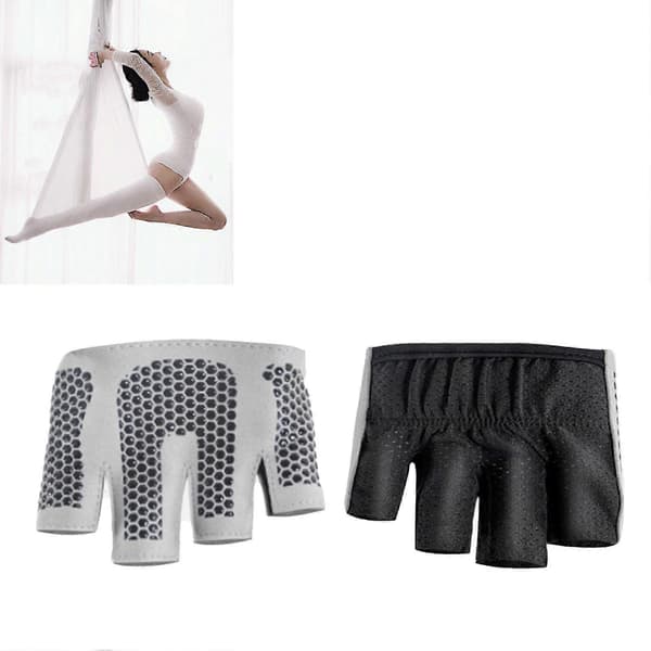 4 Fingre Anti-Slip Micro Yoga Pilates Handsker til Dame Træning