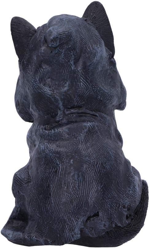 Katteskikkelse af Grim Reaper i kappe, polyresin, sort, 10*10*15 cm