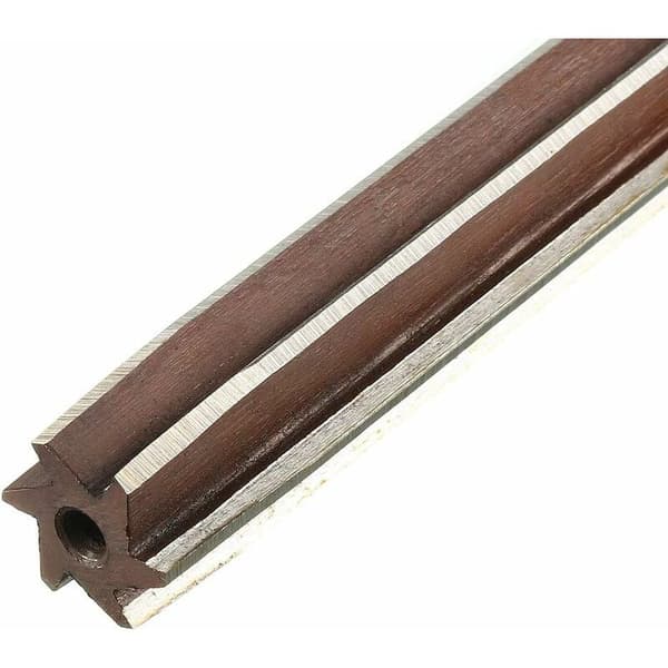 Hand Reamer 15mm Tool Steel H8 6 Straight Flutes Hand Milling Tool