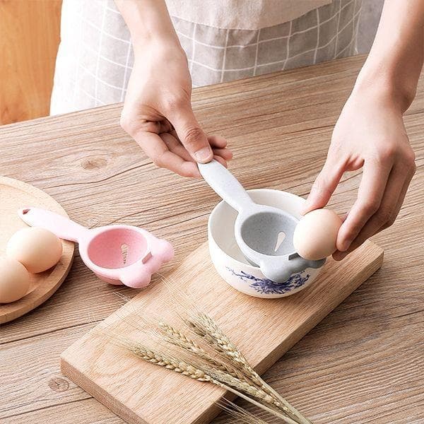 Eggeplomme Eggehvite Separator Egg grå gray