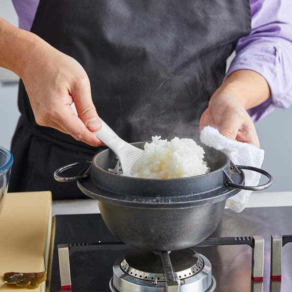Risked Non-stick Stående Ris Serveringsskje Ris Potet Mat Server Spatel Non Stick Stående Ris Skje Kjøkkenredskap