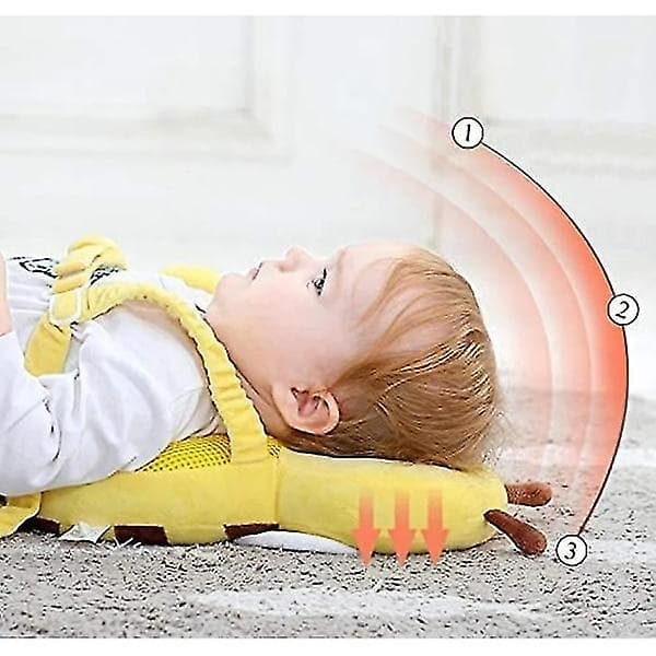 (AZC) Baby Head Protection Backpack, Back Protection Pillow, Baby Pillow, Toddler Backpack