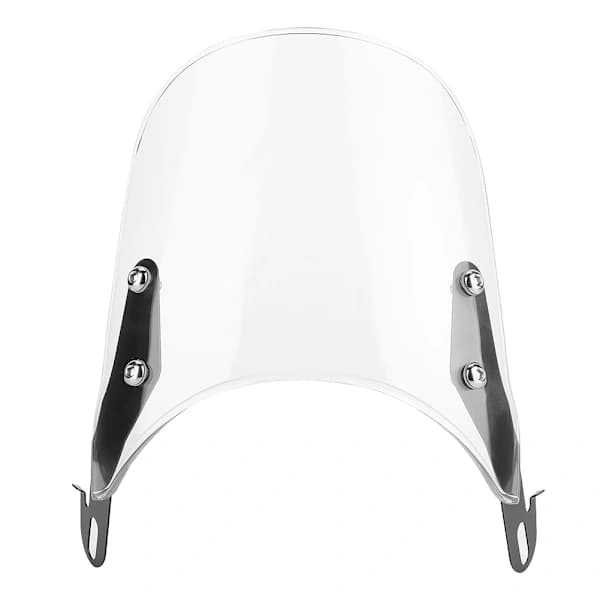 Motorcycle Headlight Cover Windshield Wind Deflector Transparent