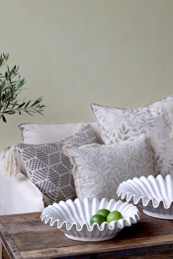 Vati uurretulla reunalla Ø35 Chic Antique Vit white
