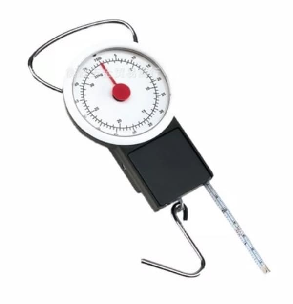 Bagagevægt til vejning af kufferter og bagage. 32 kg kapacitet.