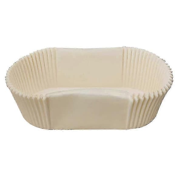 40-pak Fedtbestandige Brødforme, Lige Kant, Bagepapir, Non-Stick Muffinsforme T
