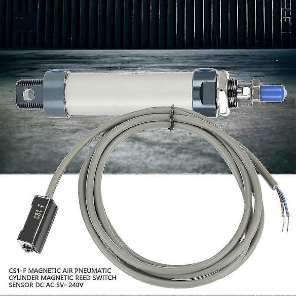 CS1-F Magnetisk luftpneumatisk cylinder magnetisk reed-kontakt sensor DC AC 5V-240V