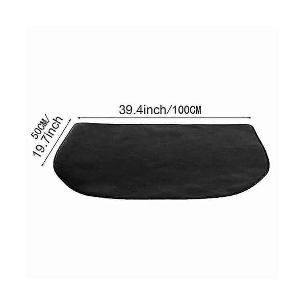 Fireplace Mat, Flame Retardant Mat for Fireplace Stove, Half Layer Fiberglass Fireproof