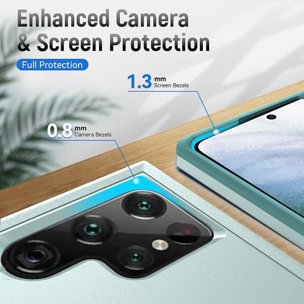 PC + TPU Mobilskall for Samsung Galaxy S22 Ultra 5G