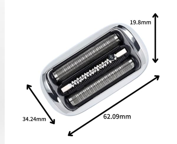FOR Braun Series 7 Replacement Head 73S for Electric Shaver, S7 Replacement Head 7020s 7025s 7085cc 7027cs 70 As Shown