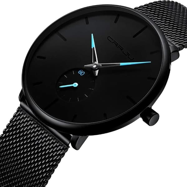 Herrklockor Ultratunna Minimalistiska Vattentäta - Mode Armbandsur