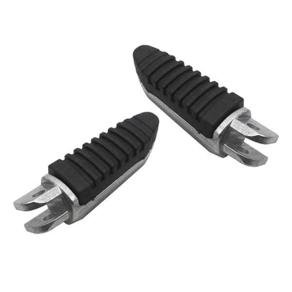 2 PCS Electric Motorcycle Front Pedal Comfortable Pedaling Smooth Grip Non-slip Footpegs for Motorcycle