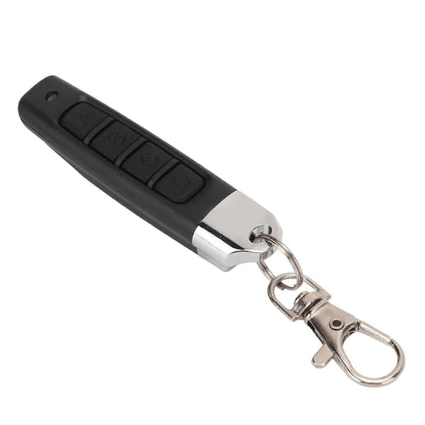 433.92MHZ Garage Door Opener Cloning Remote Control Key with Keychain Learning Button for Car Overhead Door Gate LED Light