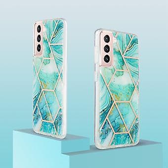 Beskyttende etui til Samsung Galaxy S21 5G (Blå)