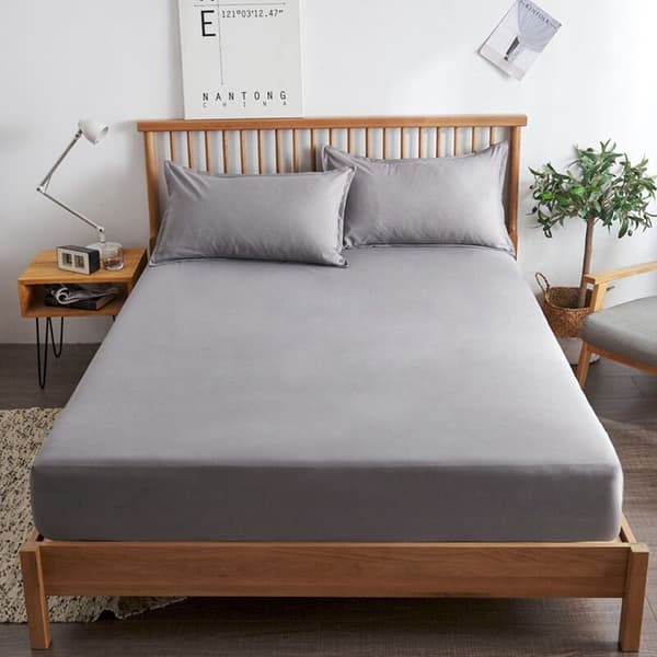 Cotton sheets with elastic bands non-slip adjustable mattress covers for double bed large single bed, 180 cm