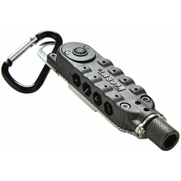 Multifunctional Tool Kit Small EDC Tools Pocket Keychain Screwdriver Travel Outdoor Adjustable
