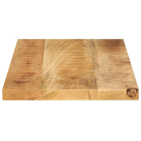 Bordplade 50x20x2,5 cm rektangulær massivt ru mangotræ