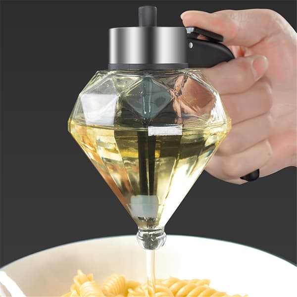 Hunajadispenser telineellä - Kirkas lasipurkki (200 ml)