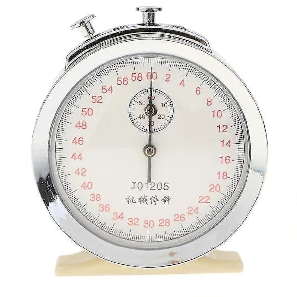 60s 0.1s Mechanical Stopwatch Chronograph Physics Teaching Aid Laboratory Instrument