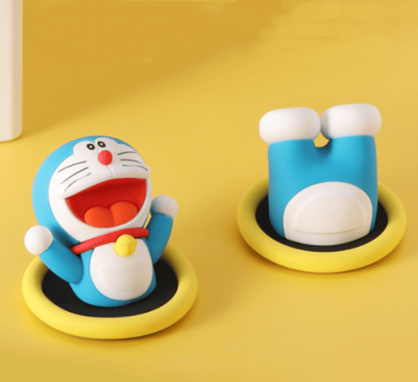 Doraemon (overkropp) Pass Circle Kjøleskapsmagnet 3