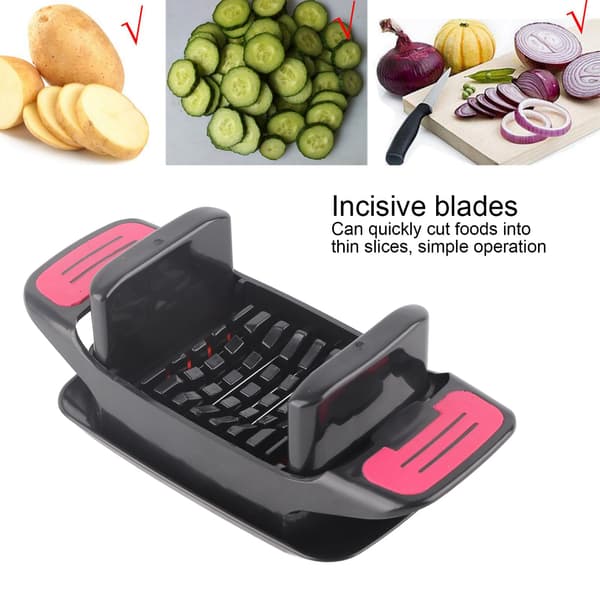 Vegetable Chopper, Black, Onion, Tomato, and Potato Chopper, Kitchen Grinder
