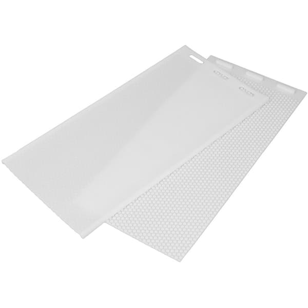 2 Pieces 5.4mm Silicone Honeycomb Press Manual Honeycomb Base Embossing Mold DIY Casting Mold Beekeeping Equipment