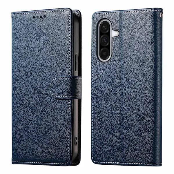 Magnetisk Flipcover til Samsung Galaxy A17 5G, Mørkeblå [JUN]