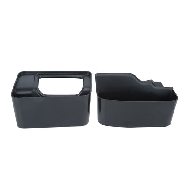 2-pack Gear Shift Organizer Container Car Interior Accessories Fits Jeep Wrangler JL 2018-2019