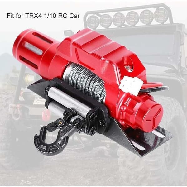 Winches, Remote Control Car Winch, Remote Control Electric Analog Winch in Aluminum Alloy
