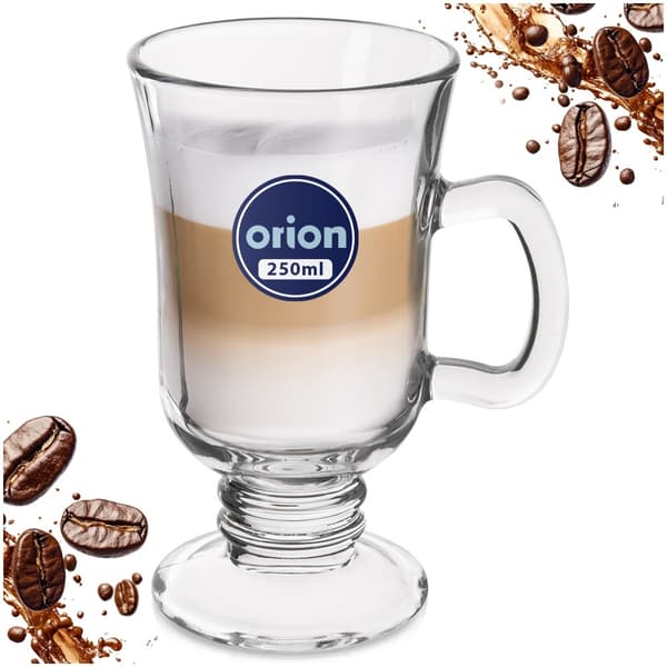 Kaffe latte glas 250 ml