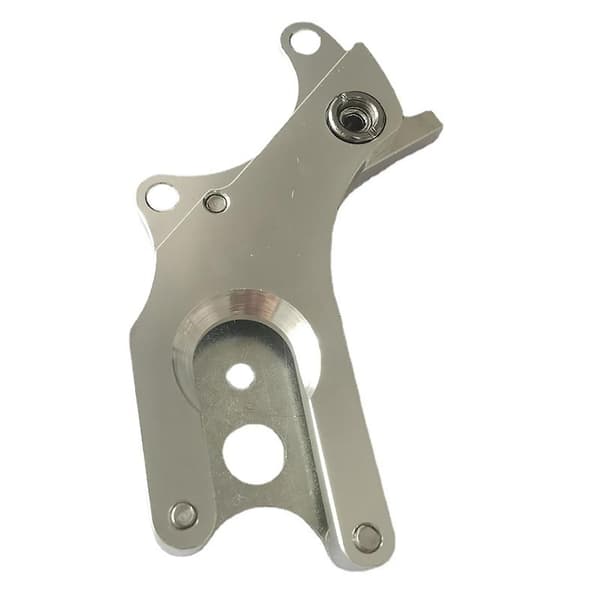 Bike Disc Brake Adapter Bracket Road Bike Frame Adapter Holder Bicycle Brake Conversion Silver