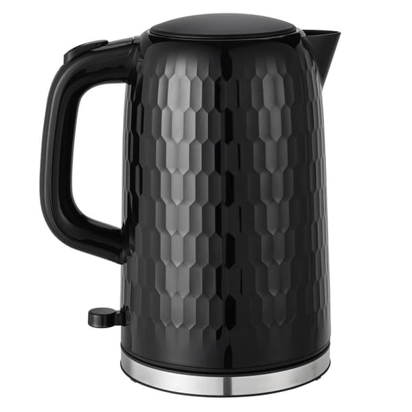 Elkedel 1,7L 2200W med automatisk slukning - sort