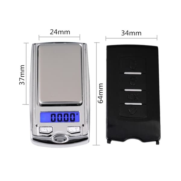 Minivekt som en bilnøkkel 0.01g~100g