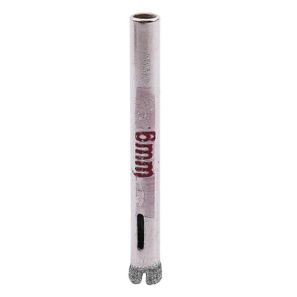 8 stk 6 mm diamantbelagte bor til fliser, keramik, glas, hulsav