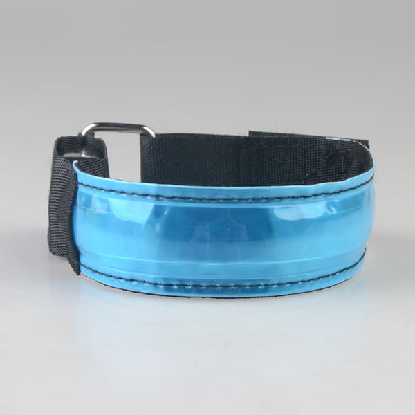 Blåt LED-armbånd/Reflekterende/Reflekterende bånd