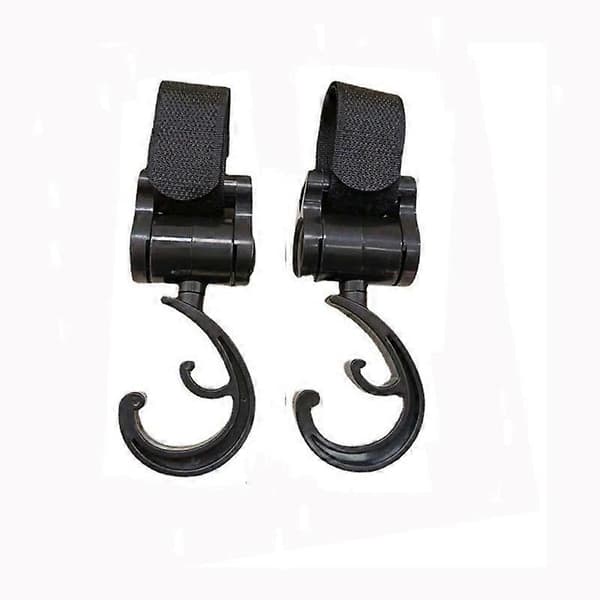 Barnvagnstillbehör Universella karbinhakar 2-pack - Väskkrok Clip