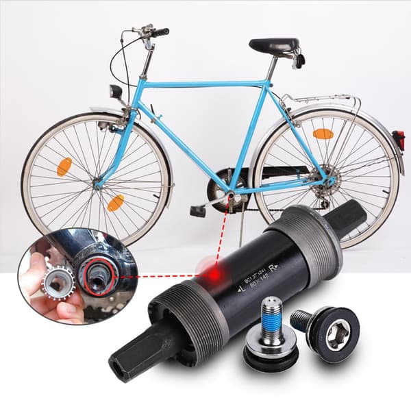 Bicycle Square Taper Threaded Bottom Bracket BSA for Fat Snow Bike 80*142mm