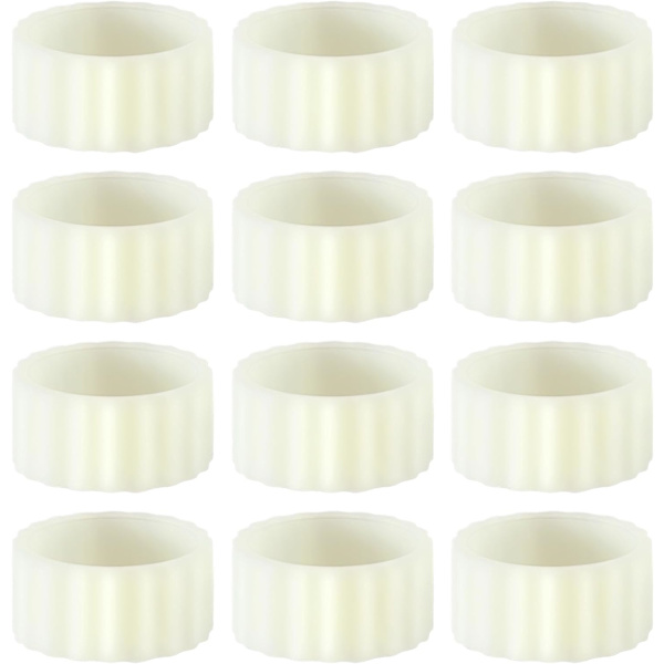 12 stk. gummilysholdere for