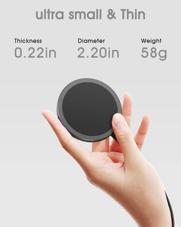 Magnetisk trådløs oplader 15W til iPhone 16/15/14/13/12-serien-FY-