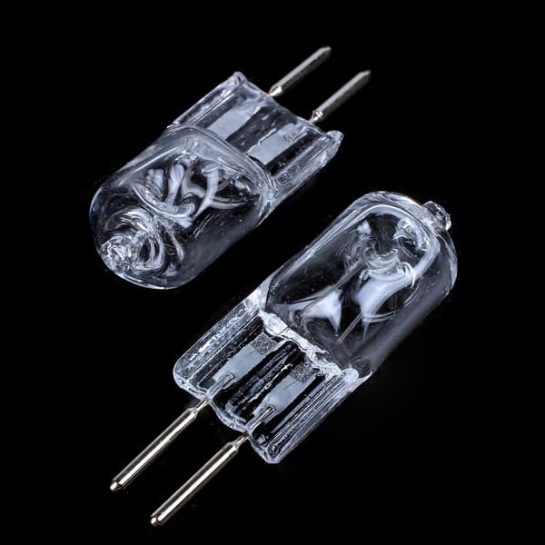 8x 220v 35w G5, 3-pin strømforsyning dobbel halogenlampe varmhvit