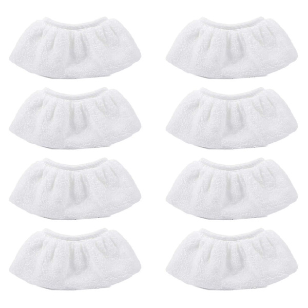 Microfiber Cloth Set for Kärcher Steam Cleaner - 8-pack - Easyfix - Hand Nozzle Accessory