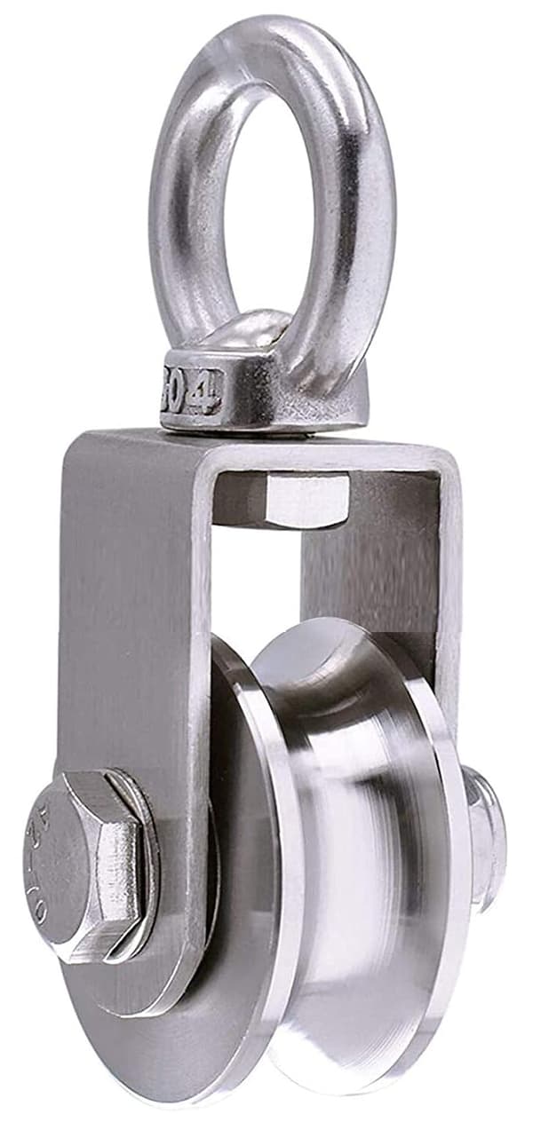304 rostfritt stål skivblock, max belastning 500 kg