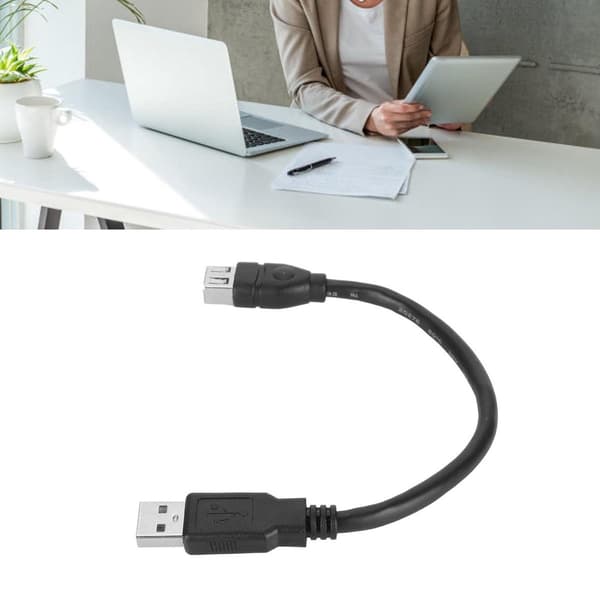 Firewire 1394 6-pin Female to USB 2.0 Adapter Cable - Plug-and-play - Flexible and Reliable - Suitable for Digital Cameras - DV Camcorders.