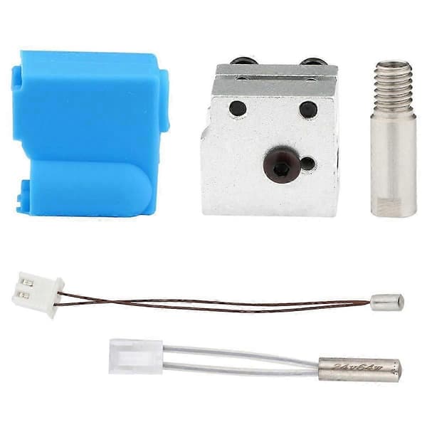 【LD】3D-skriver Hotend-sett kompatibelt med Sidewinder X1 Genius med silikonsokk, varmerør, termistor og hals