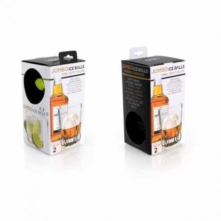 Is Boll XL (2 kpl) Prepara Läpinäkyvä Transparent 2-pack
