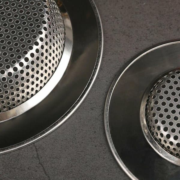 Rustfrit Stål Køkken Si Vask, Badeværelse Gulvafløb, Afløb Anti-Tilstopning Artefakt 11.5cm