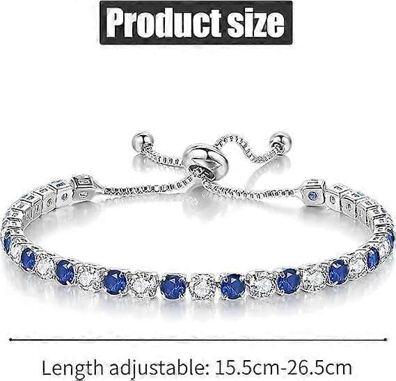 1 stk. Damearmbånd, Elegante Smykker i Sterling Sølv, Justerbart Armring, Gave til Ham, Stilrent Og Holdbart
