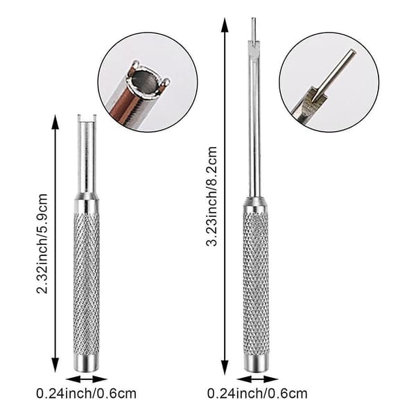 2 Set Air Brush Tools, Needle Packing Nut or Valve Screw Replacement Repair Tool Airbrush Maintenance Tool, Airbrush