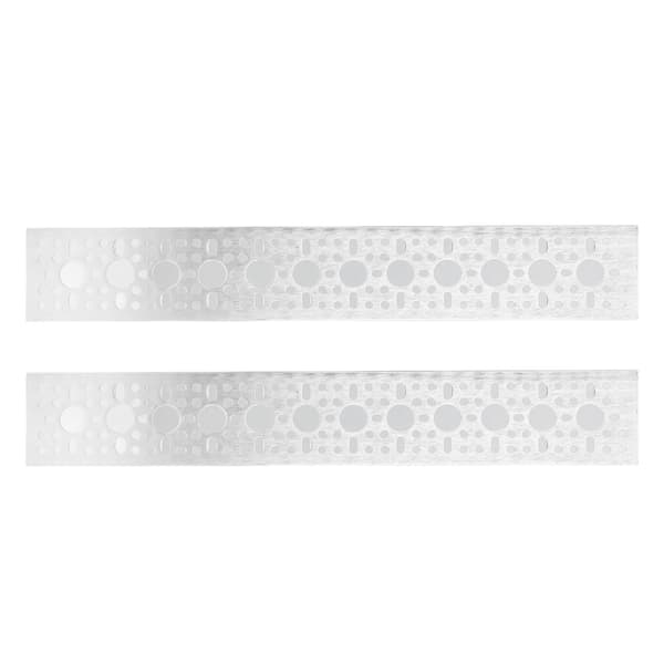 2 stk U-profil Aluminium 48x12 mm stærk 3-sidet bjælketilbehør til Robot3121-0012-0312