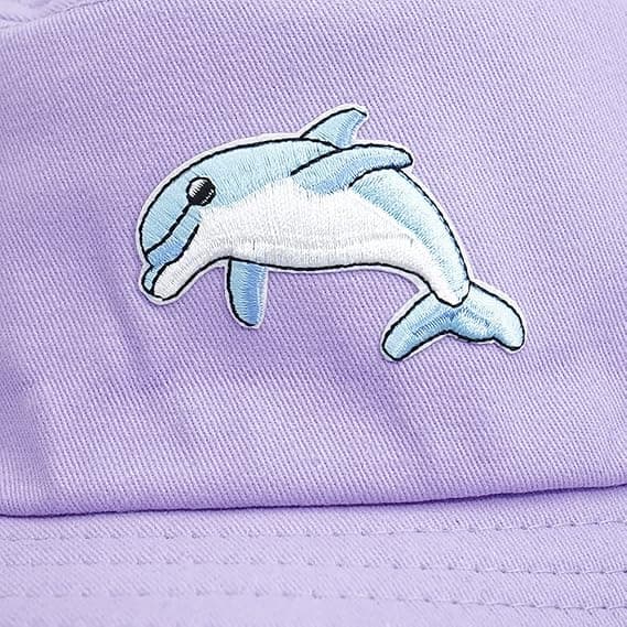Bøttehatt for damer, egnet for solbeskyttelse, 56-58 cm (22,0 \"-22,8 \") Lilla Purple
